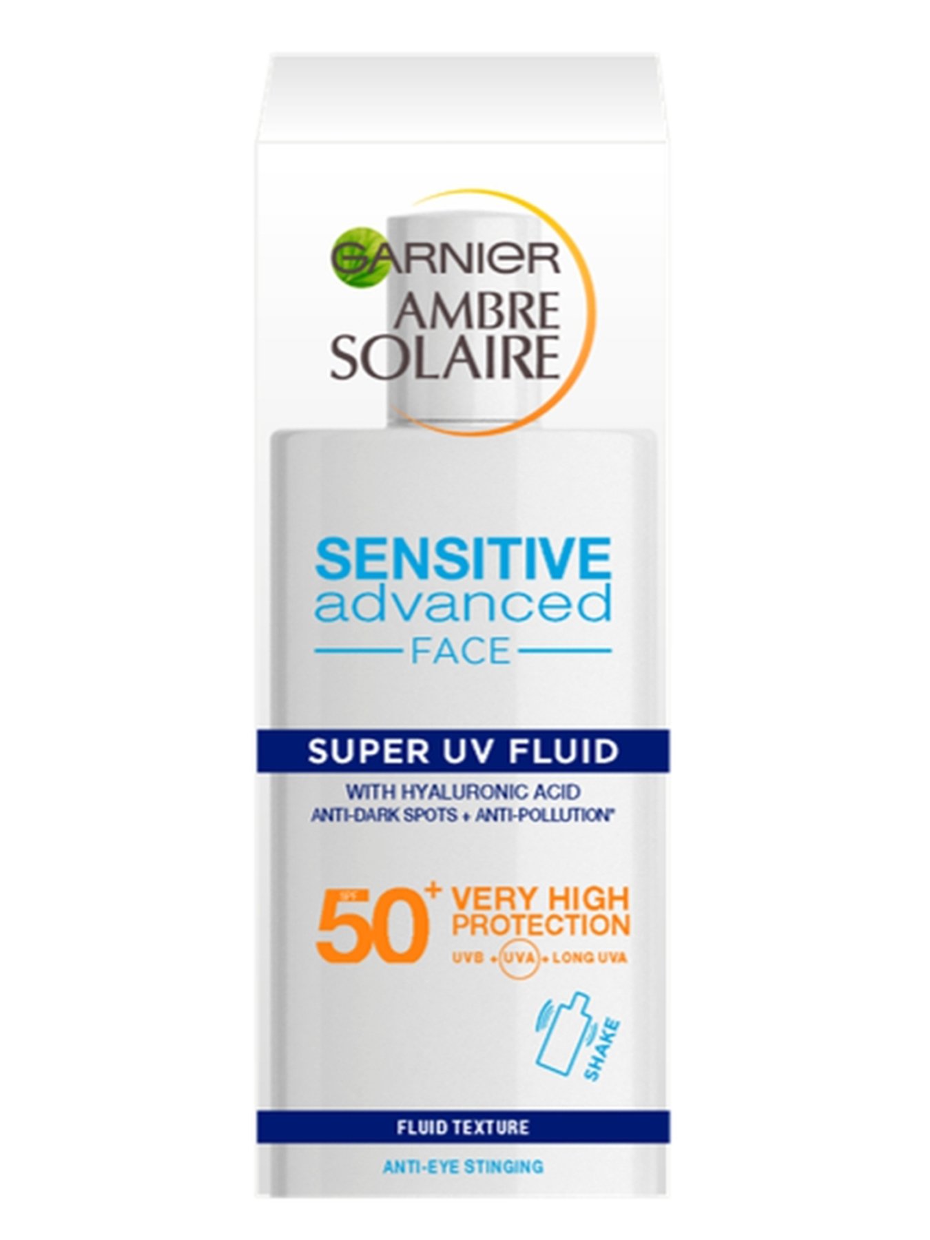 Garnier Ambre Solaire krema za lice za zaštitu od sunca SPF50+ 