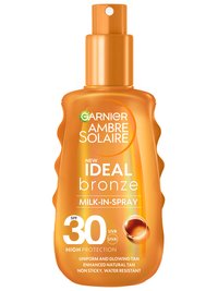 Garnier Ambre Solaire Ideal Bronze mleko u spreju za zaštitu od sunca
