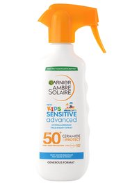 Garnier Ambre Solaire Kids Sensitive Advanced SPF50+ sprej za decu za zaštitu od sunca