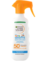 Garnier Ambre Solaire Kids Sensitive Advanced SPF50+ sprej za decu za zaštitu od sunca