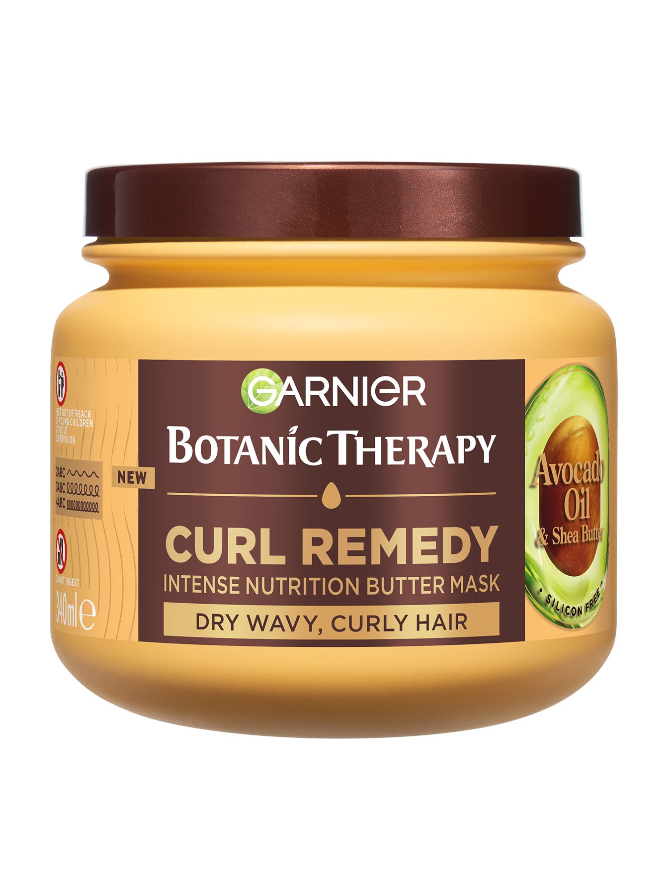 Garnier Botanic Therapy Avocado Maska za suvu talasastu i kovrdžavu kosu