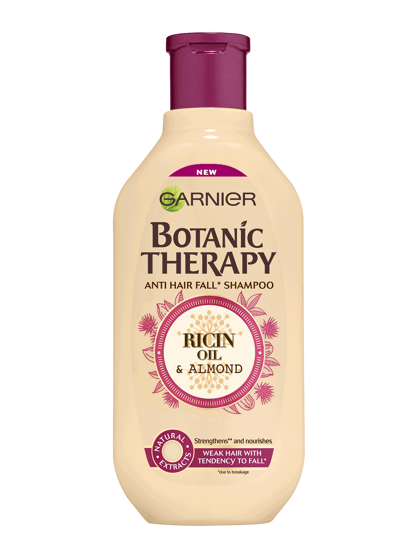 Botanic Therapy Ricin Oil & Almond Šampon 