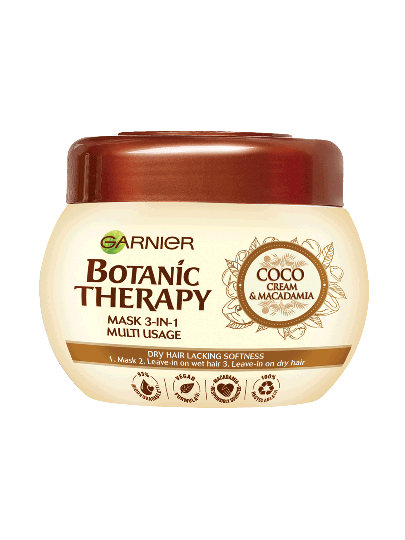 Garnier Botanic Therapy Coco & Macadamia maska 
