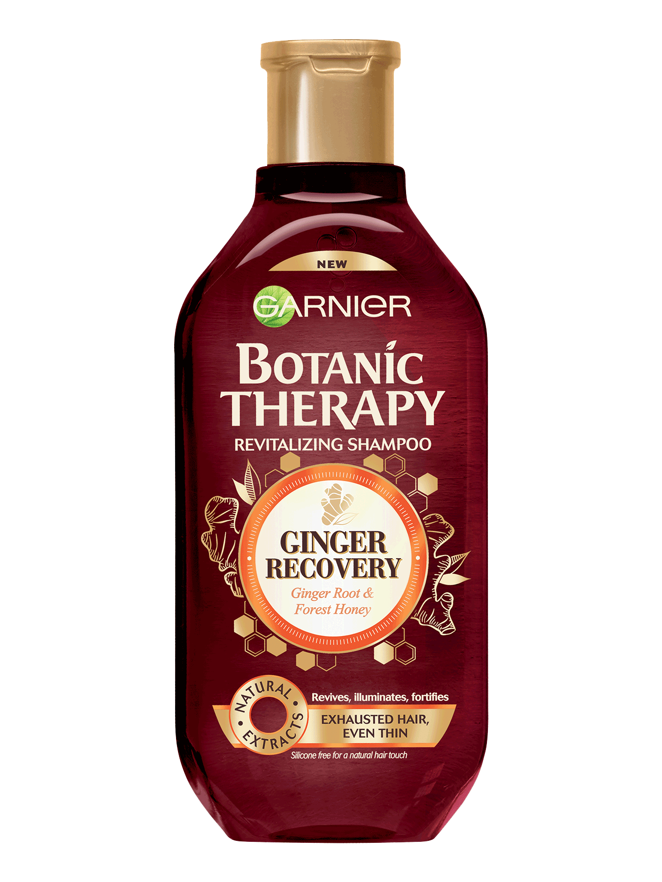 Garnier Botanic Therapy Honey Ginger šampon za iscrpljenu, tanku kosu