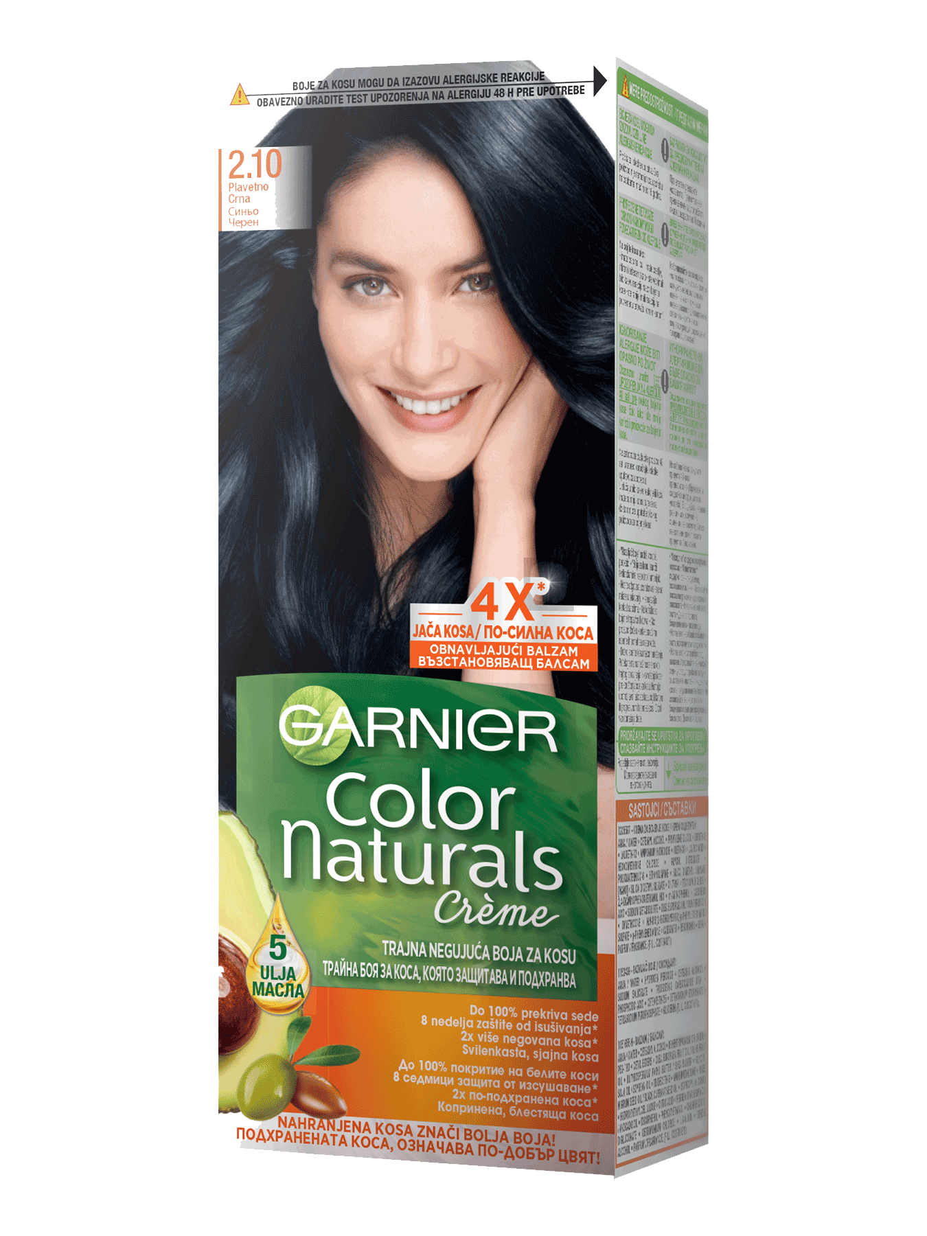 Garnier Color Naturals 2.10 Plavetno crna