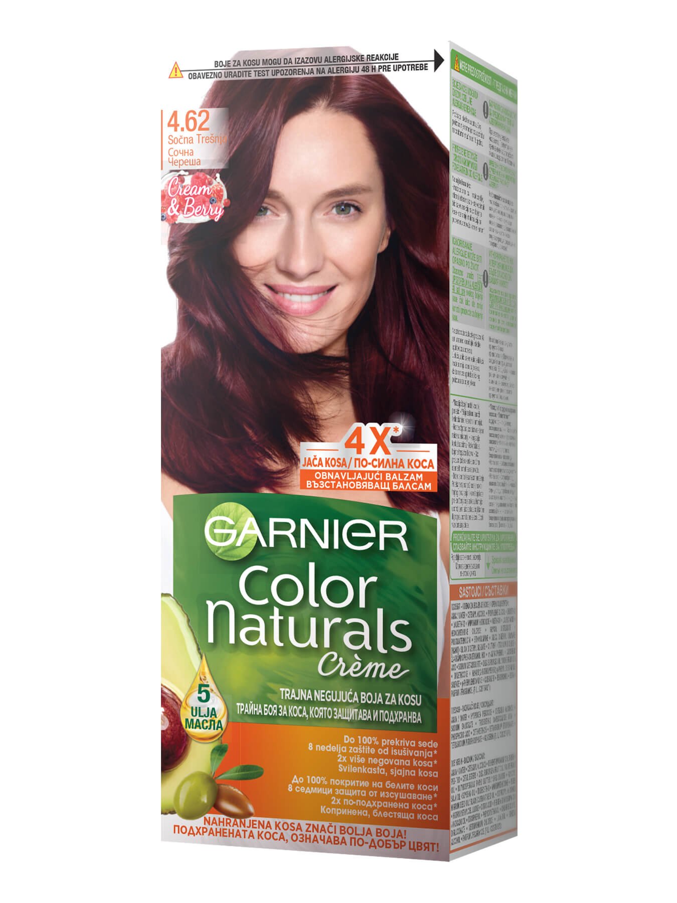 Garnier Color Naturals  4.62 Sočna trešnja