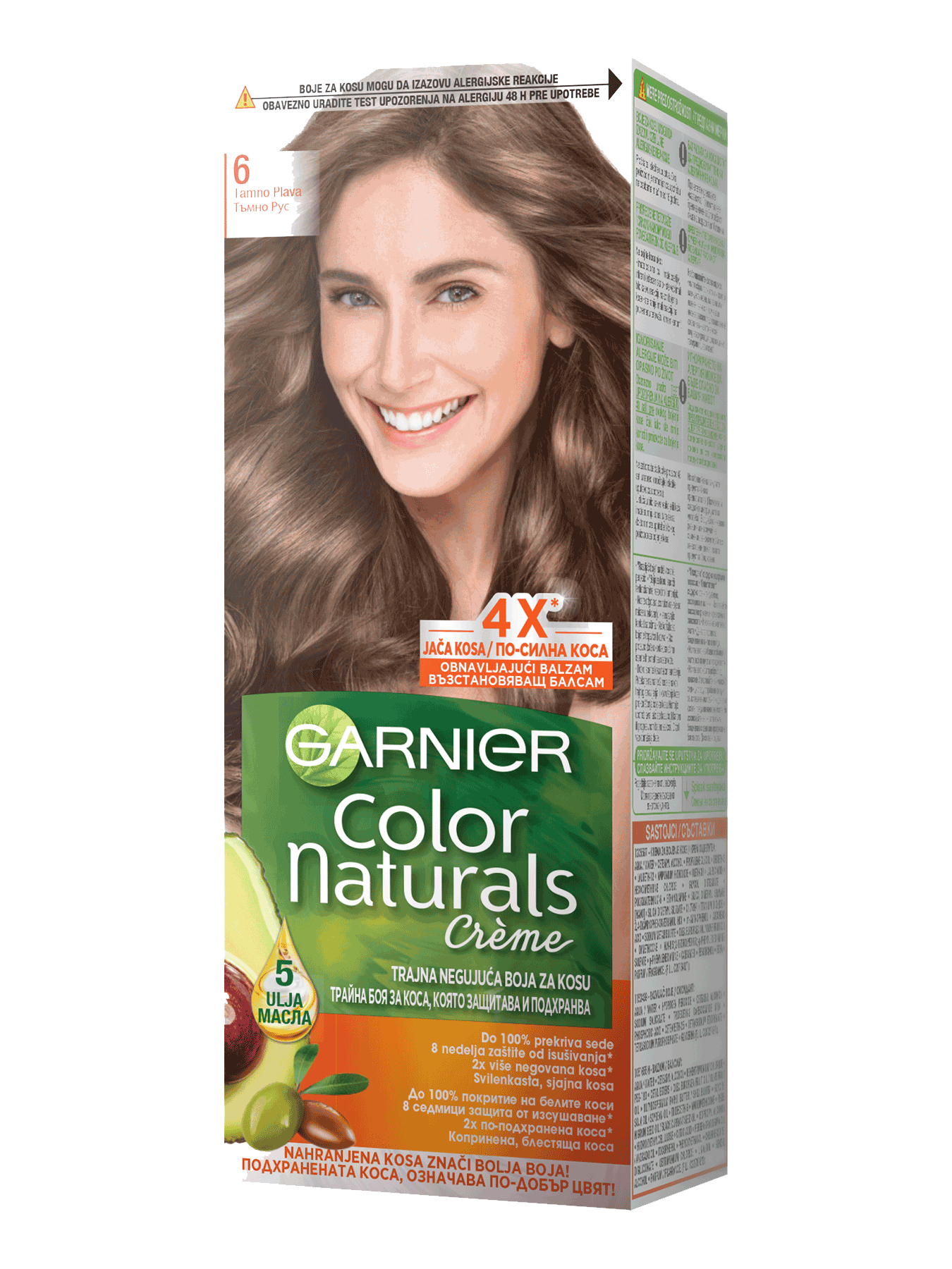 Garnier Color Naturals 6 Tamno plava