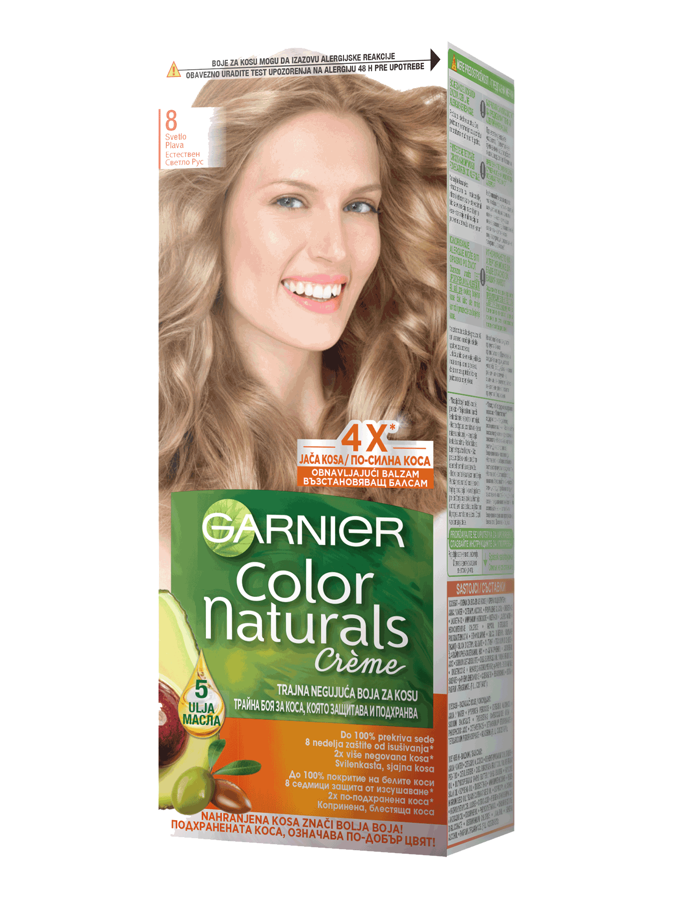 Garnier Color Naturals 8 Svetlo plava