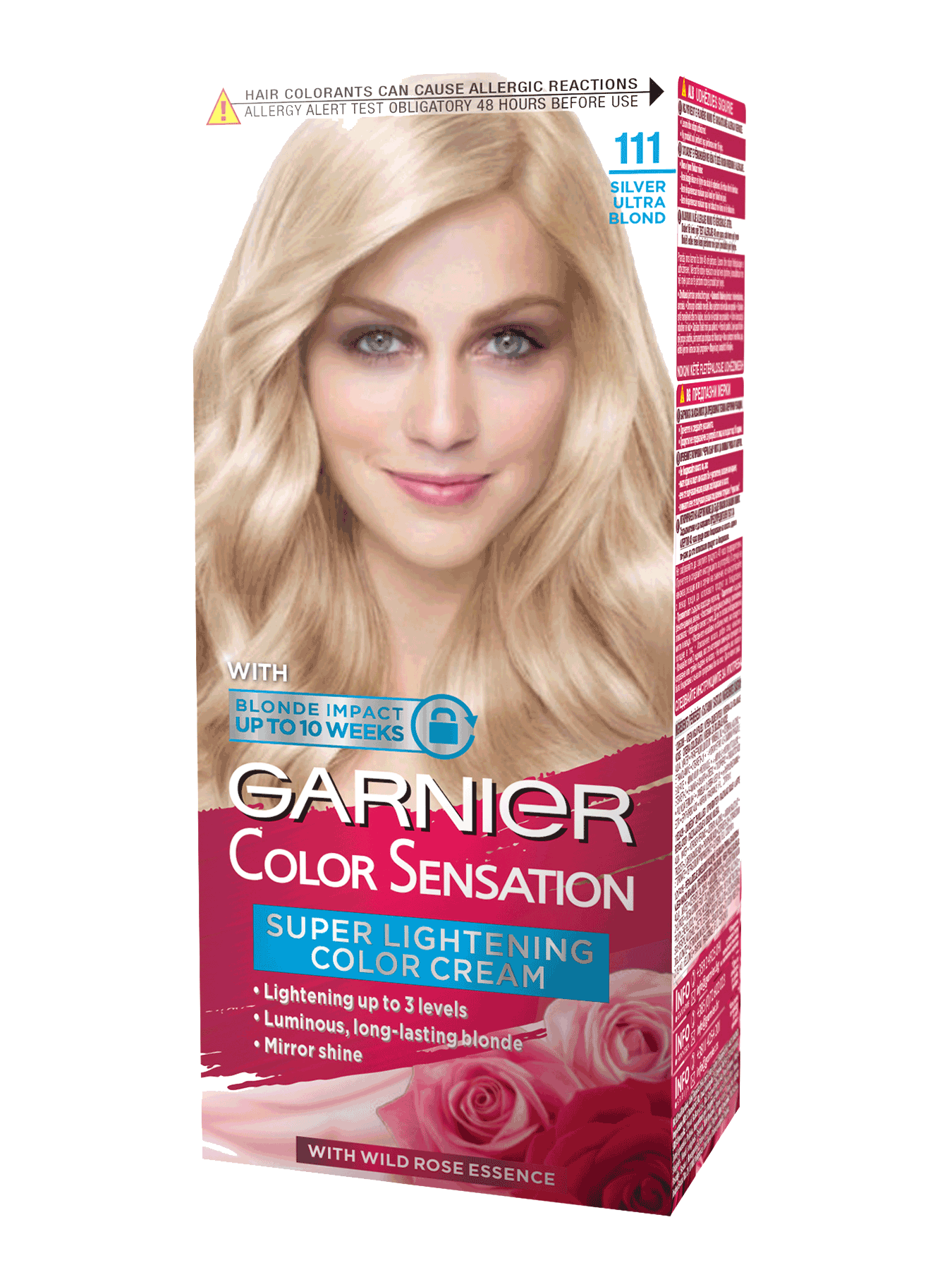 Garnier Color Sensation 111 Izrazito srebrno plava
