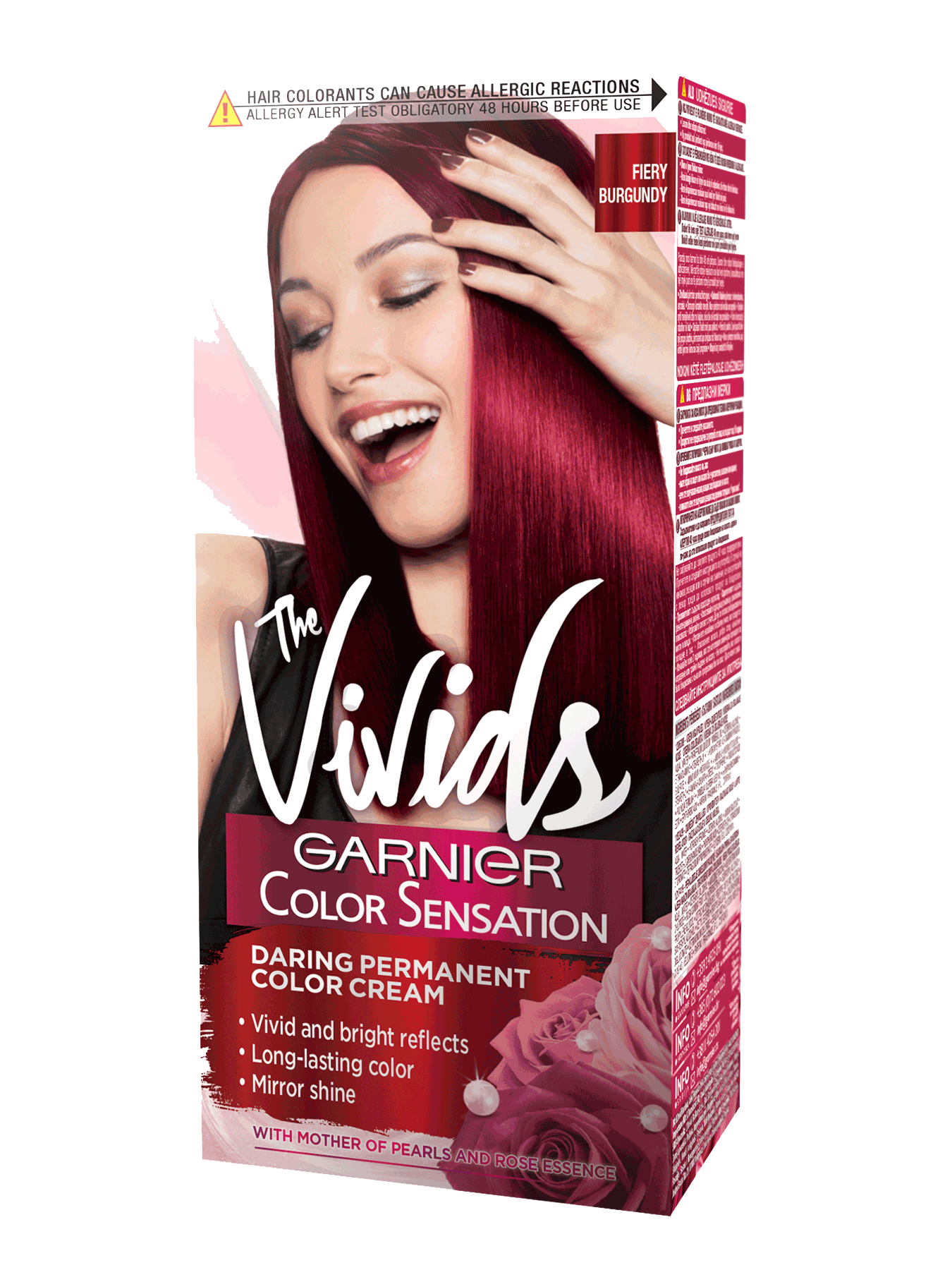 Garnier Color Sensation Vivids 4.62 Vatreno bordo crvena