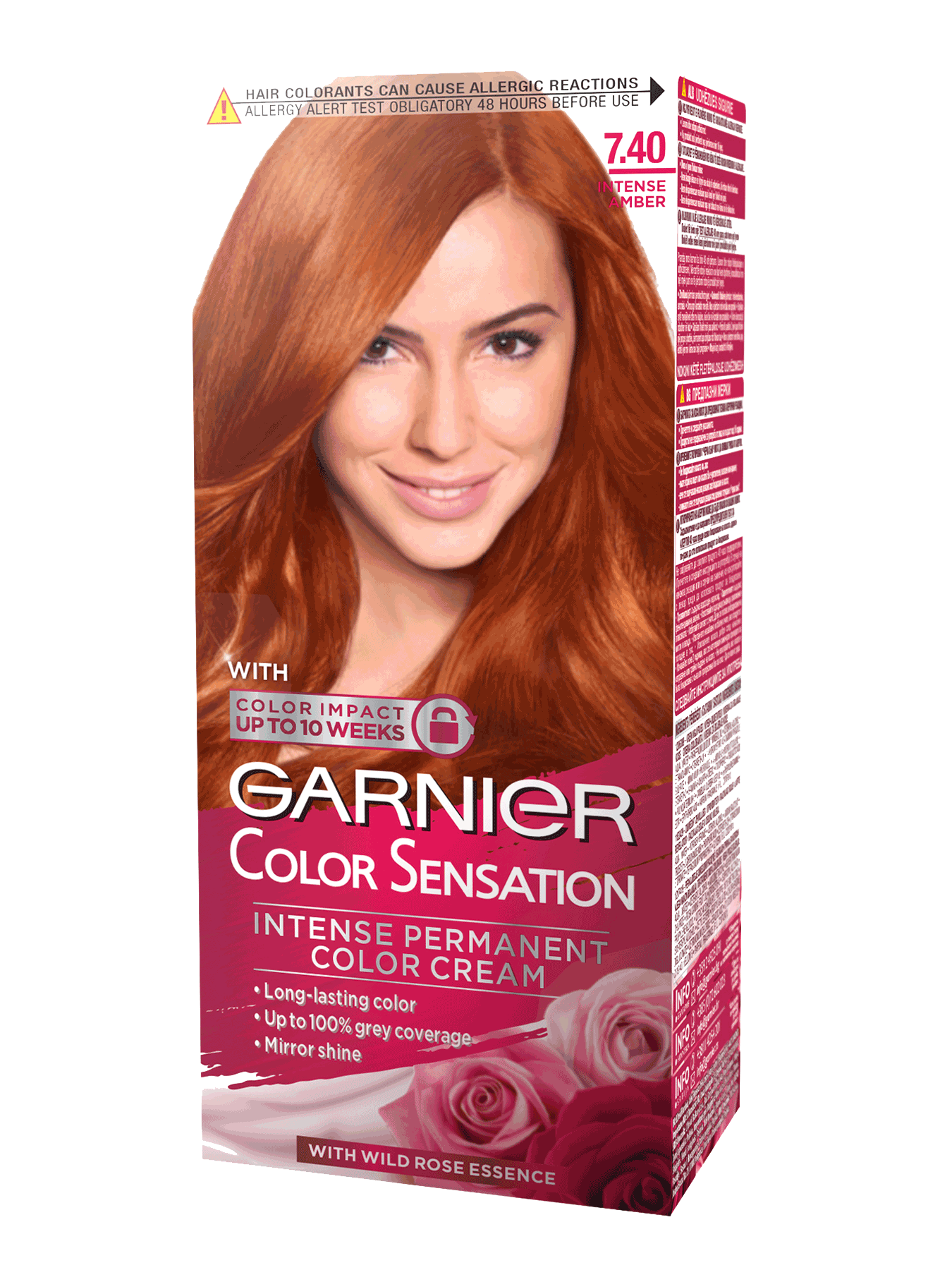 Garnier Color Sensation 7.40 Intenzivno ćilibarna