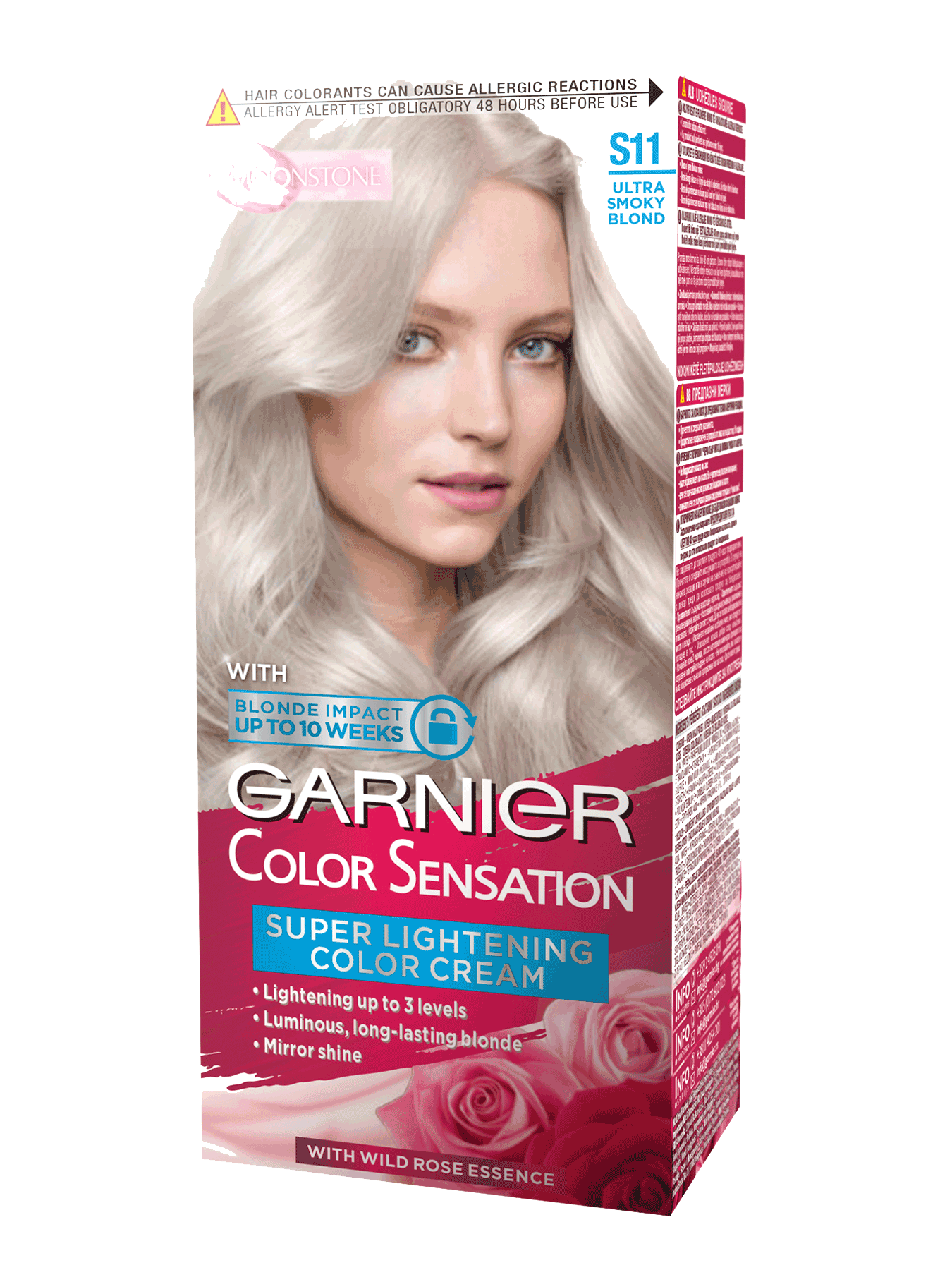 Garnier Color Sensation S11 Izrazito pepeljasto plava