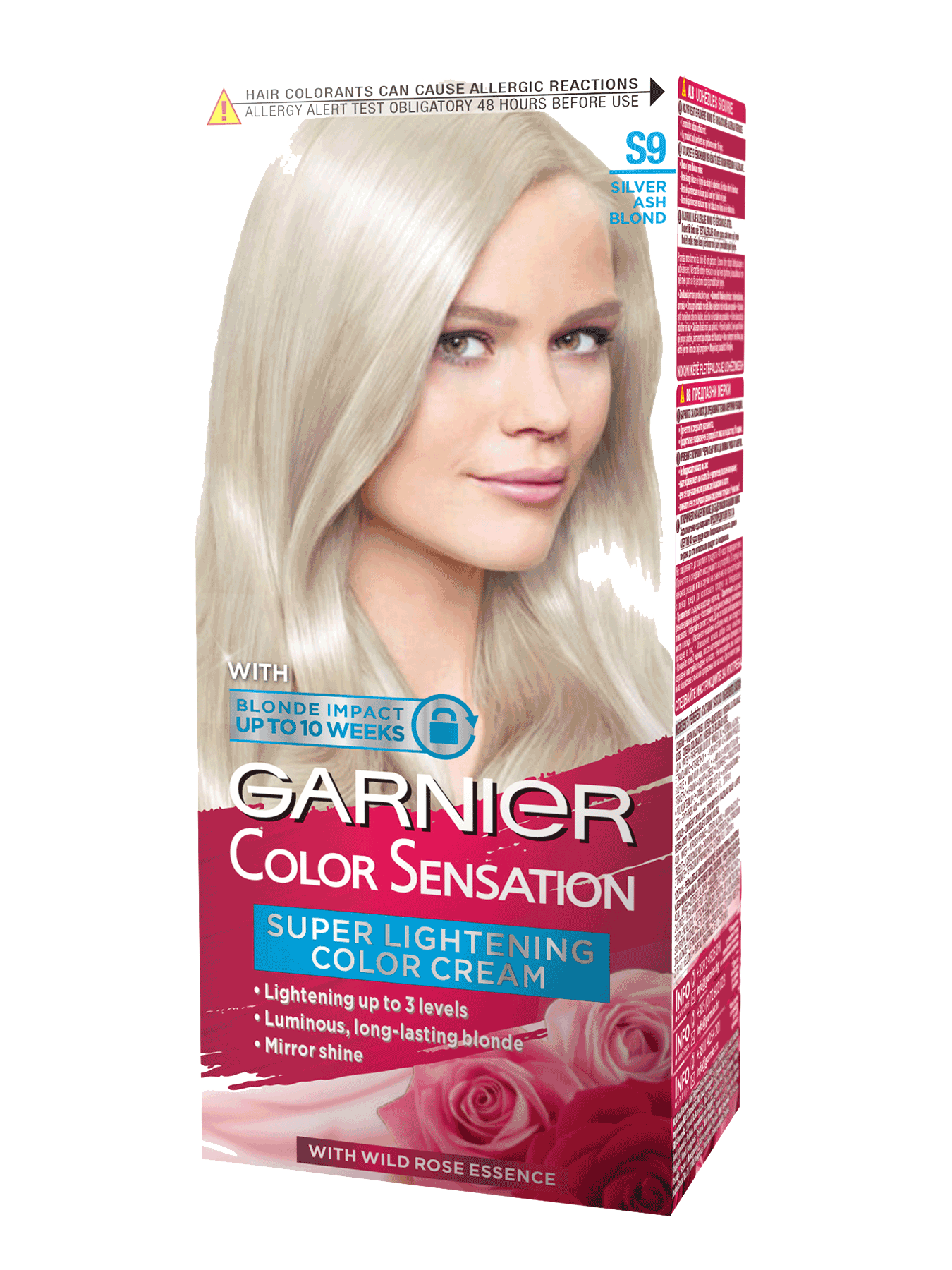 Garnier Color Sensation S9 Srebrno pepeljasto plava