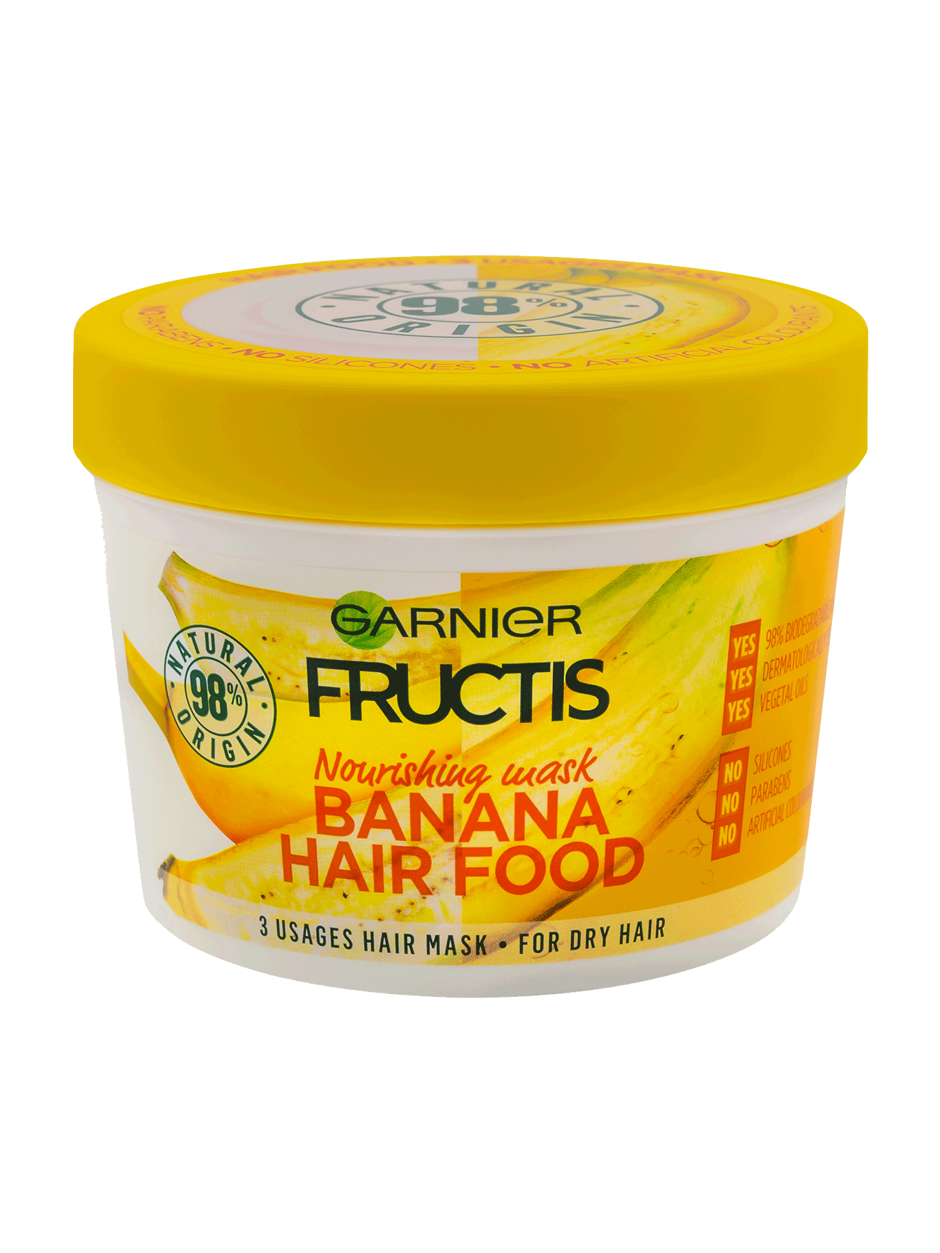 Garnier Fructis Hair Food Banana Maska 
