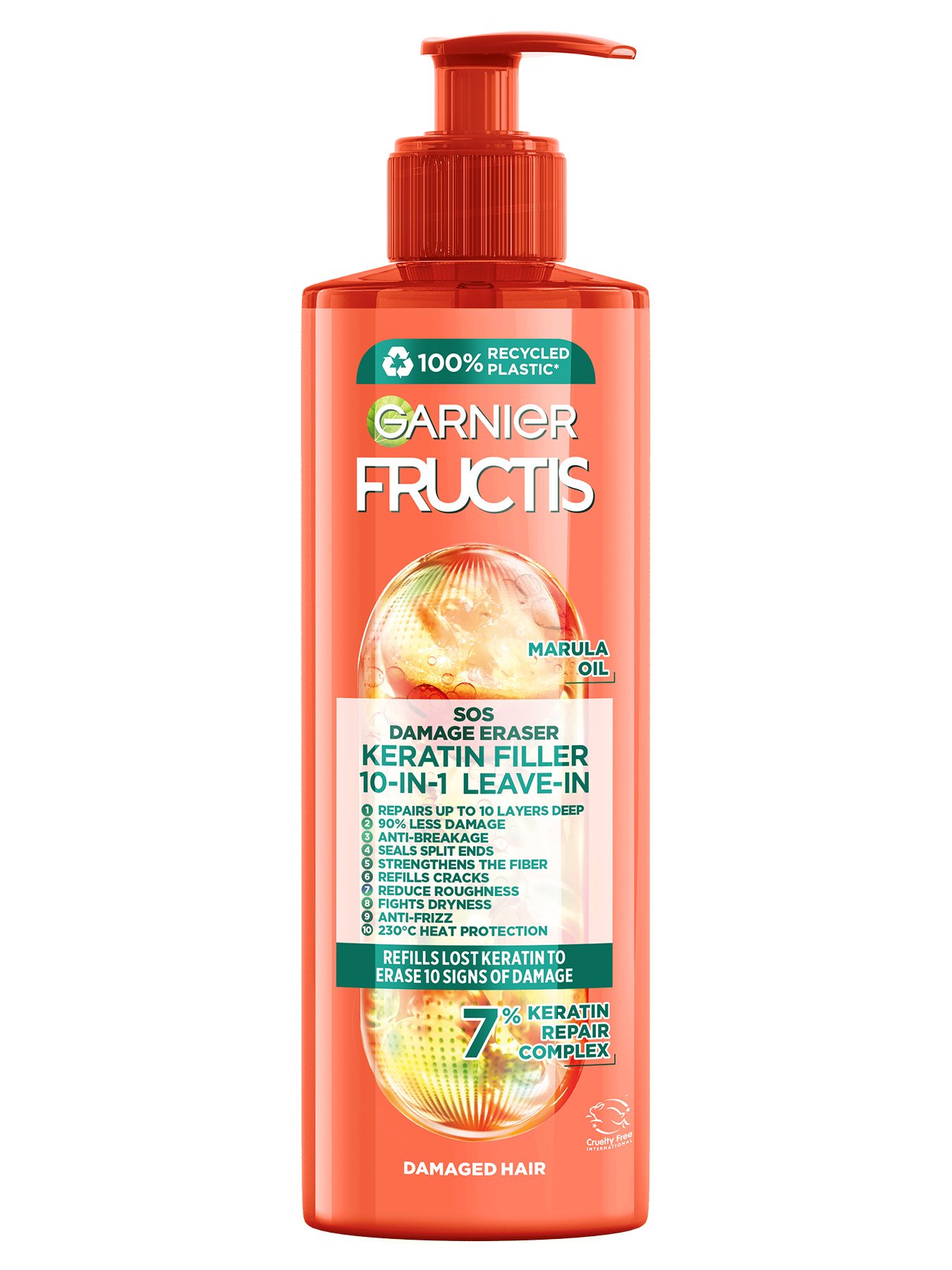 Garnier Fructis SOS Damage Eraser 10in1 krema za kosu bez ispiranja