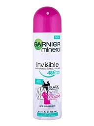 Garnier Mineral Deo Invisible Black, White & Colors Fresh 48h antiperspirant Sprej