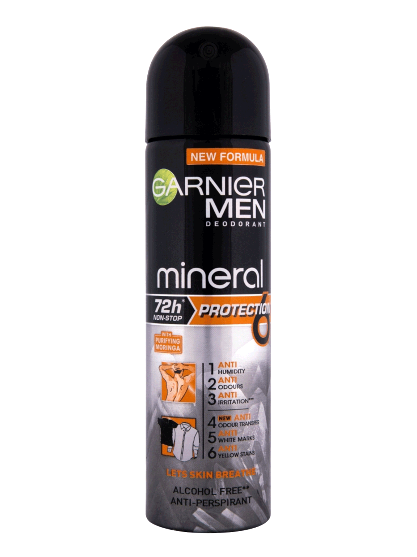 Garnier Mineral Deo Men Protection 6 72h antiperspirant Sprej 