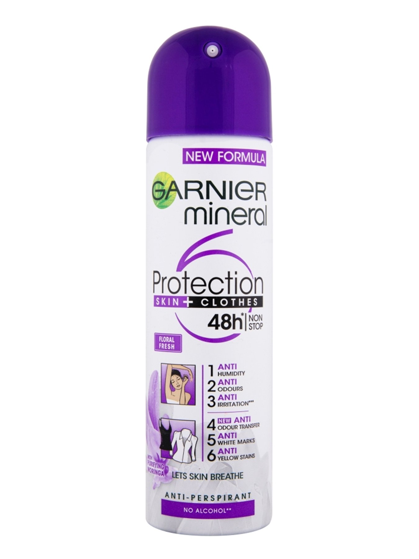 Garnier Mineral Deo Protection 6 Floral Fresh 48h antiperspirant Sprej