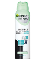Garnier Mineral Deo Invisible Black, White & Colors Cotton 48h antiperspirant Sprej