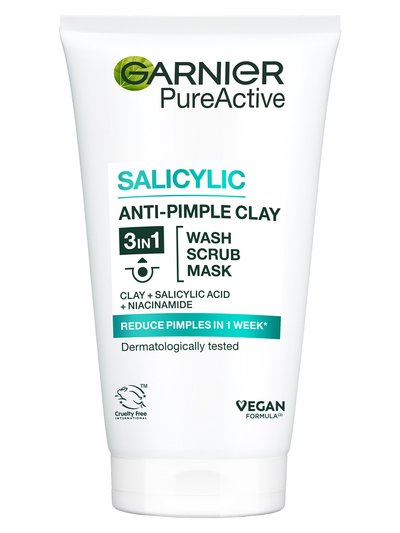 Garnier Pure Active 3u1 Proizvod za čišćenje lica protiv nesavršenosti, 150ml