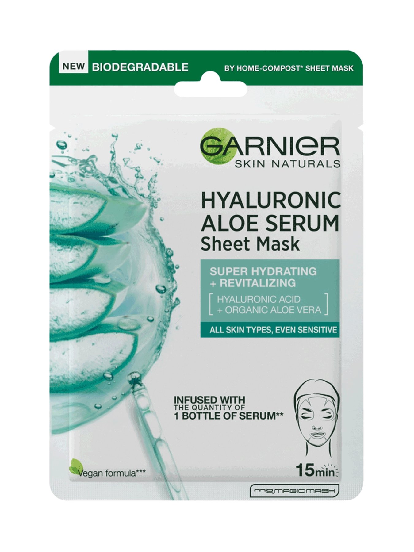 Garnier Skin Natural Hyaluronic Aloe maska za lice 