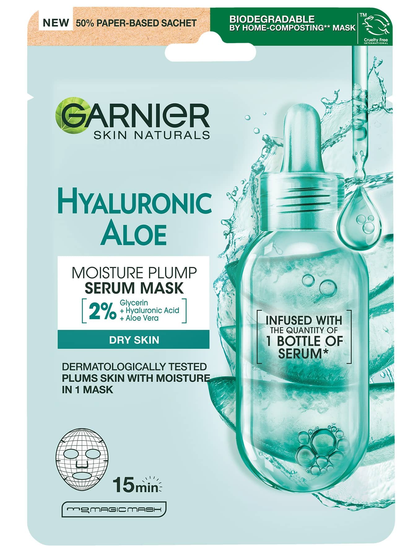 Garnier Skin Naturals Hyaluronic Aloe maska za lice