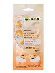 Garnier Skin Naturals Eye Tissue maska za oči protiv tamnih podočnjaka