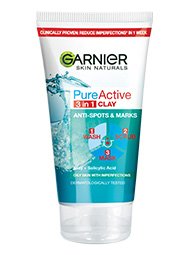 Garnier Skin Naturals Pure Active 3u1 Gel + Piling + Maska protiv bubuljica 