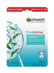 Garnier Skin Naturals Pure Active maska u maramici protiv nesavršenosti 