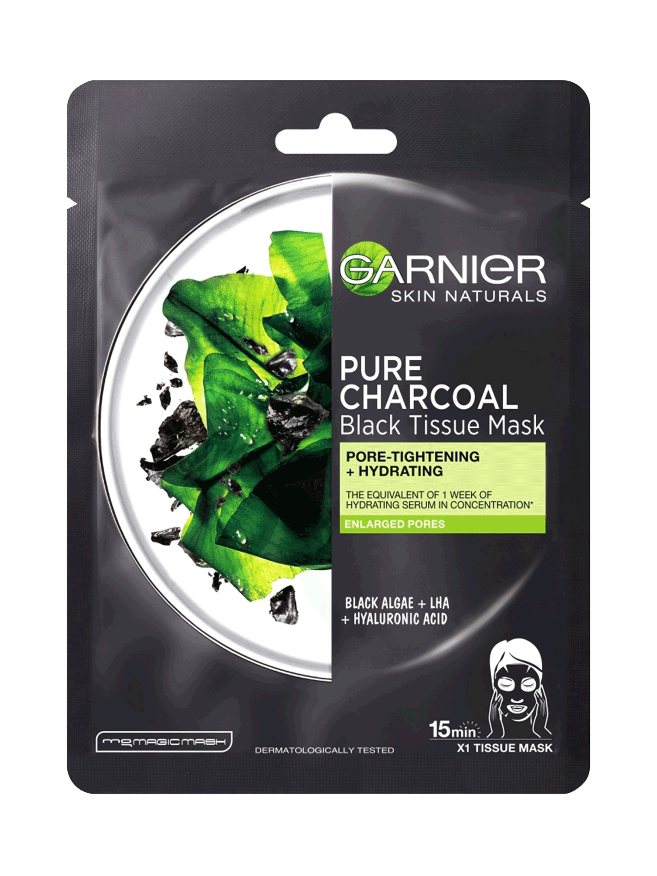 Garnier Skin Naturals Tissue Mask Pure Charcoal Maska za lice