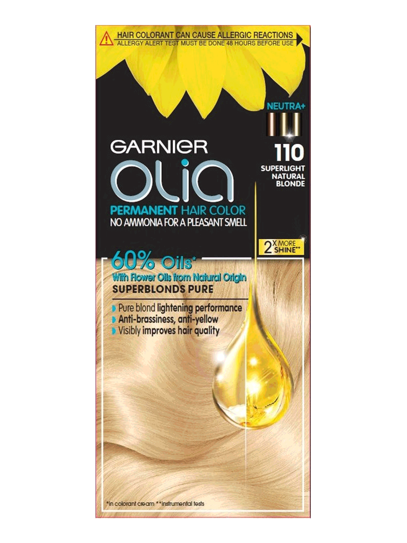 Garnier Olia 110 Super svetlo prirodno plava