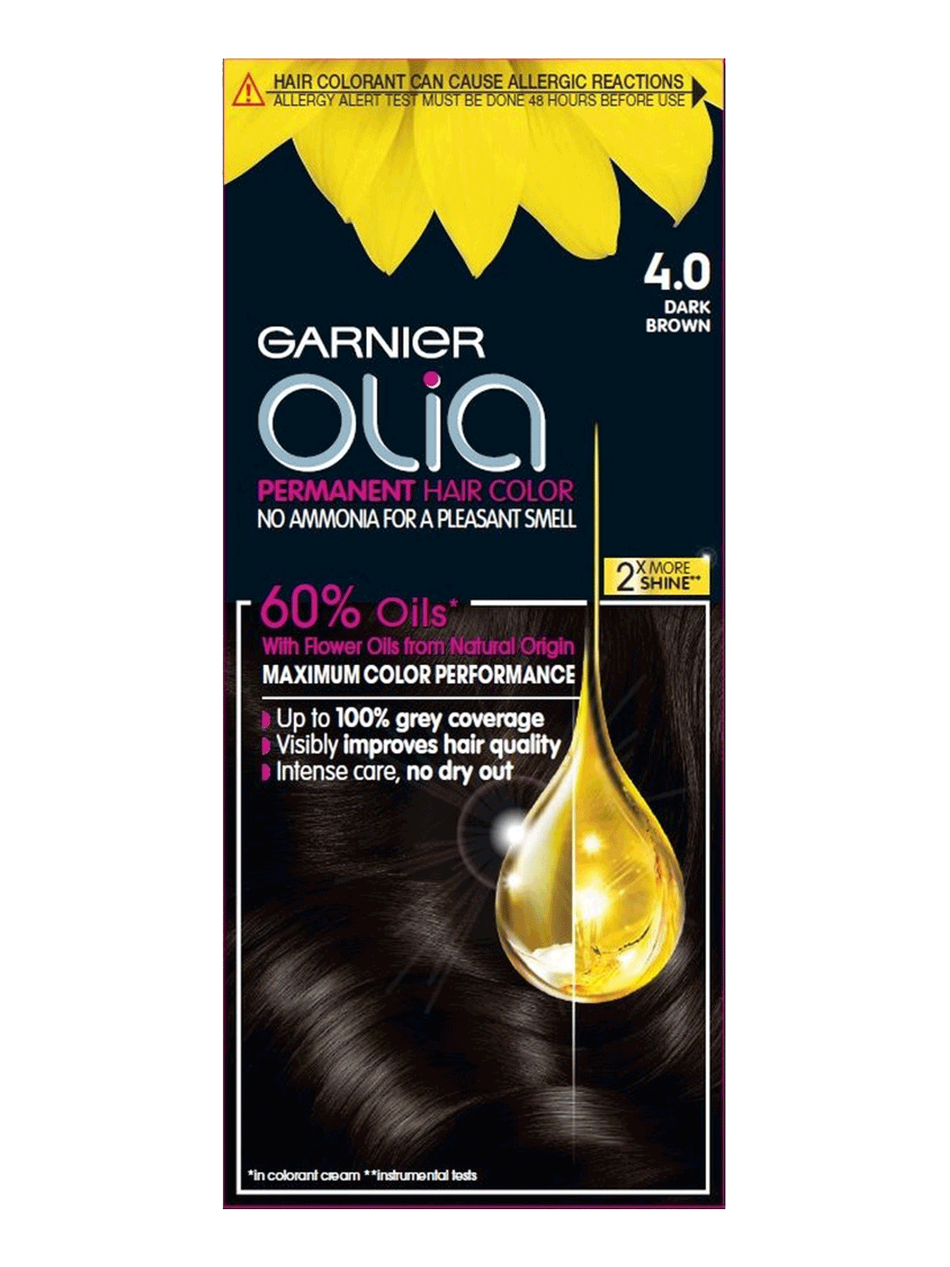 Garnier Olia 4.0 Tamno smeđa