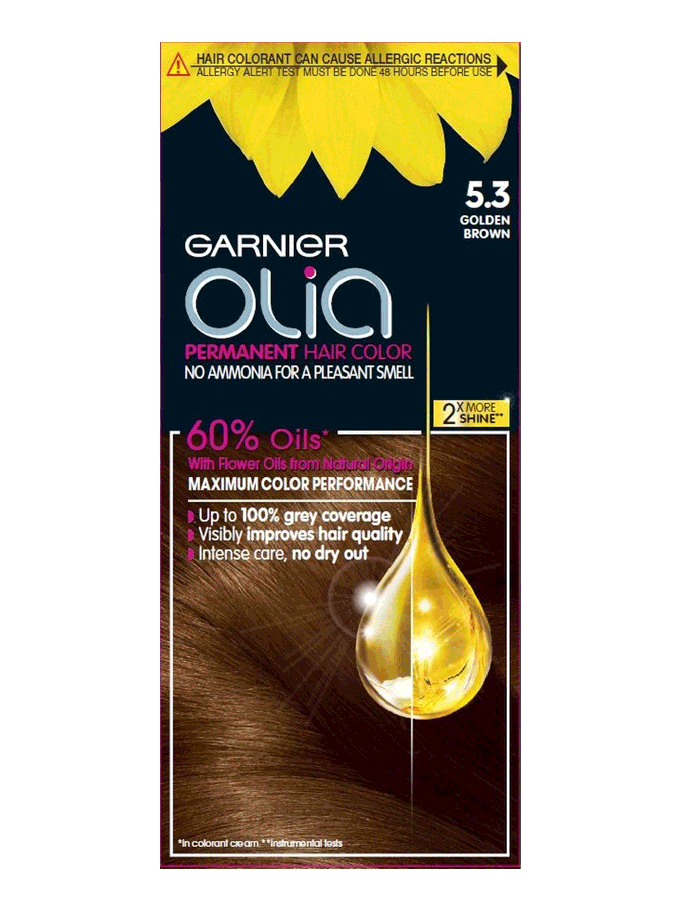 Garnier Olia 5.3 Zlatno smeđa