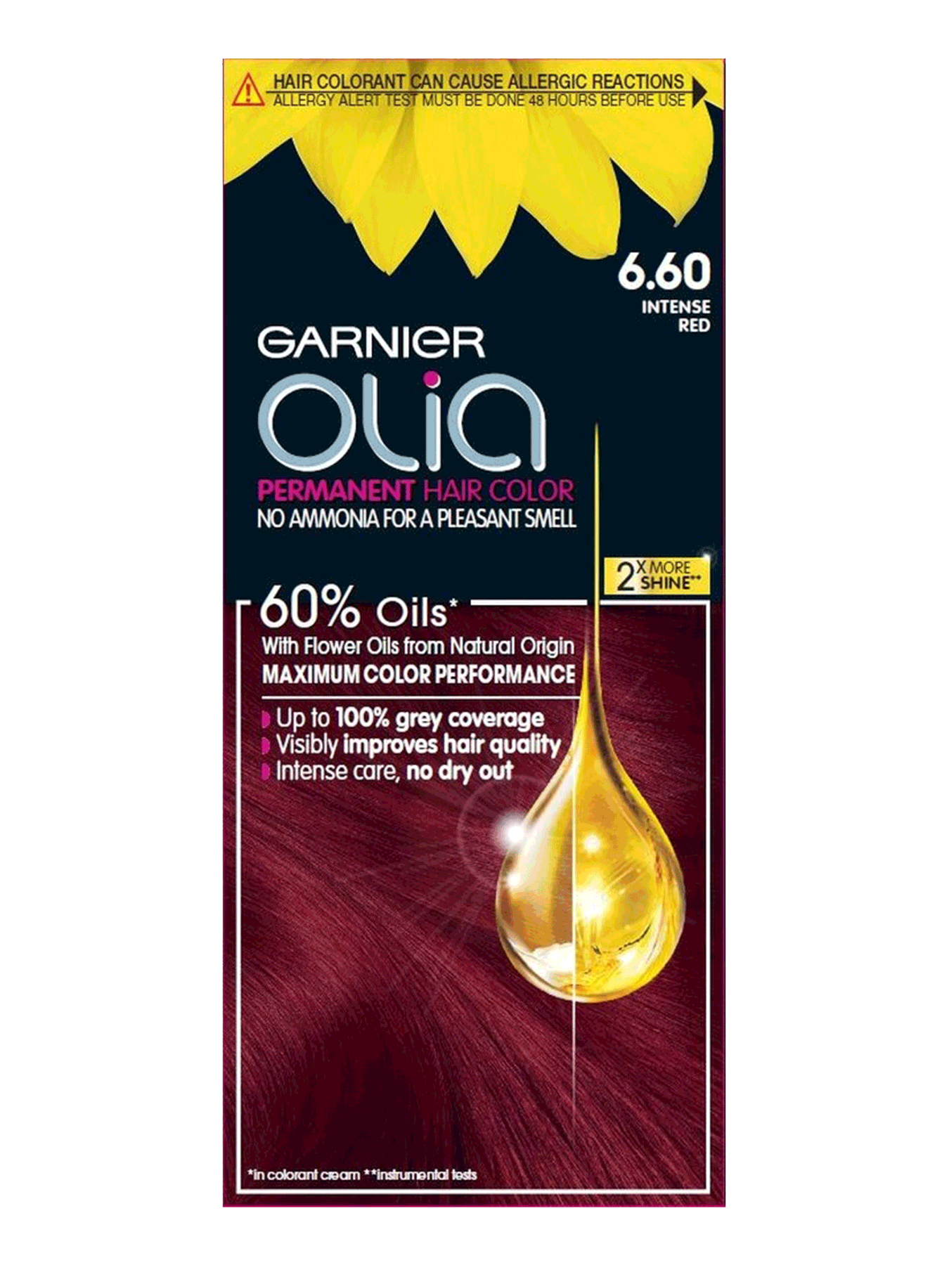 Garnier Olia 6.60 Intenzivna crvena