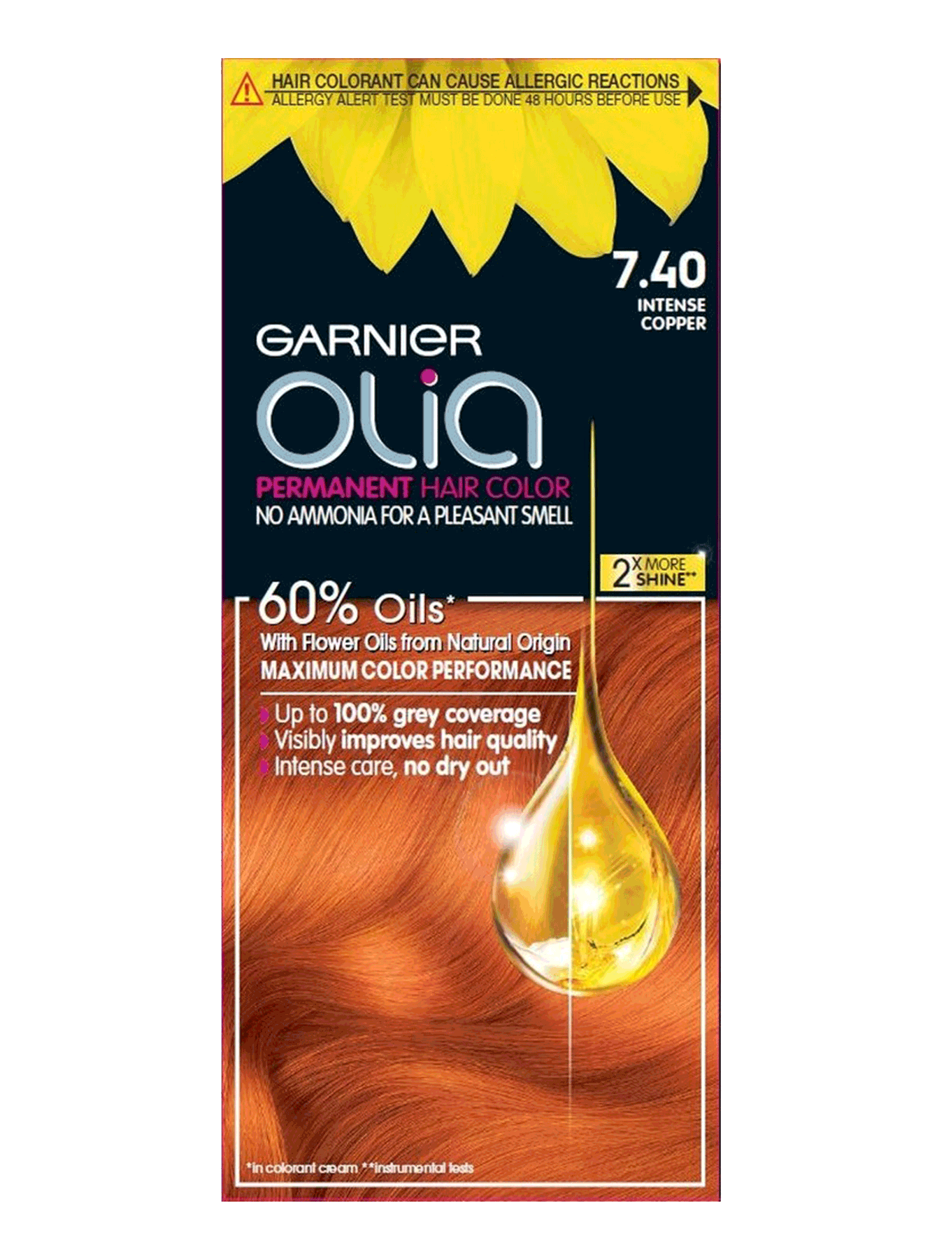 Garnier Olia 7.40 Intenzivno bakarna