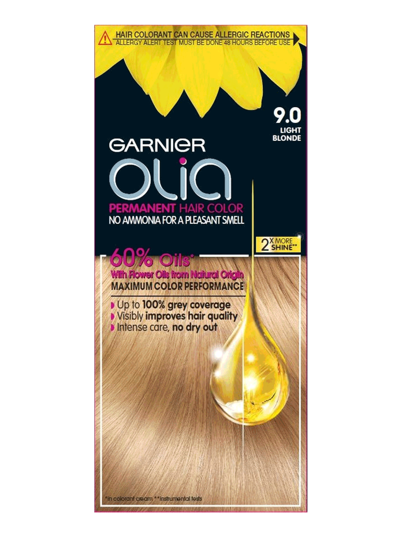 Garnier Olia 9.0 Svetlo plava