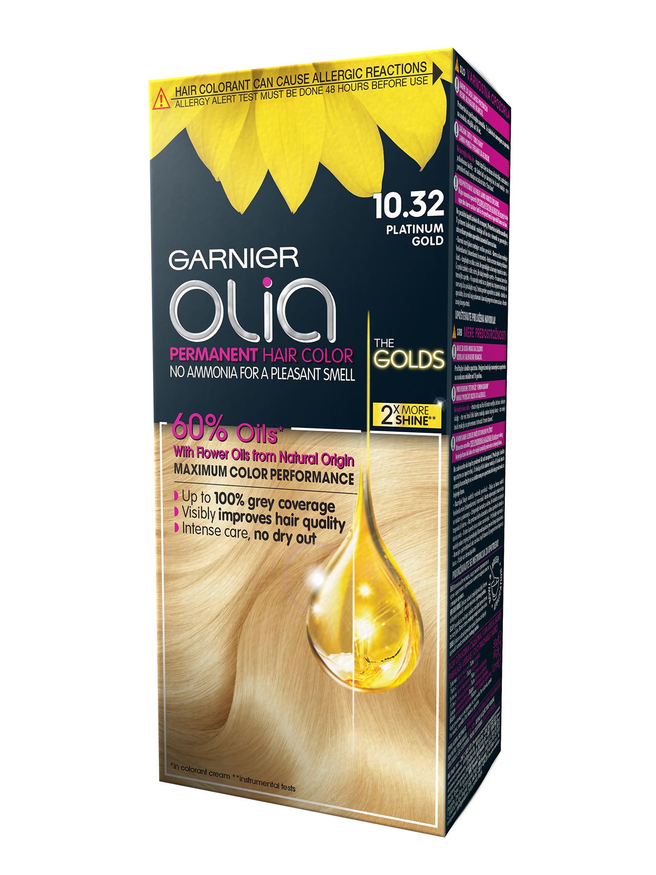 Garnier Olia Gold 10.32 Platinasto zlatno plava