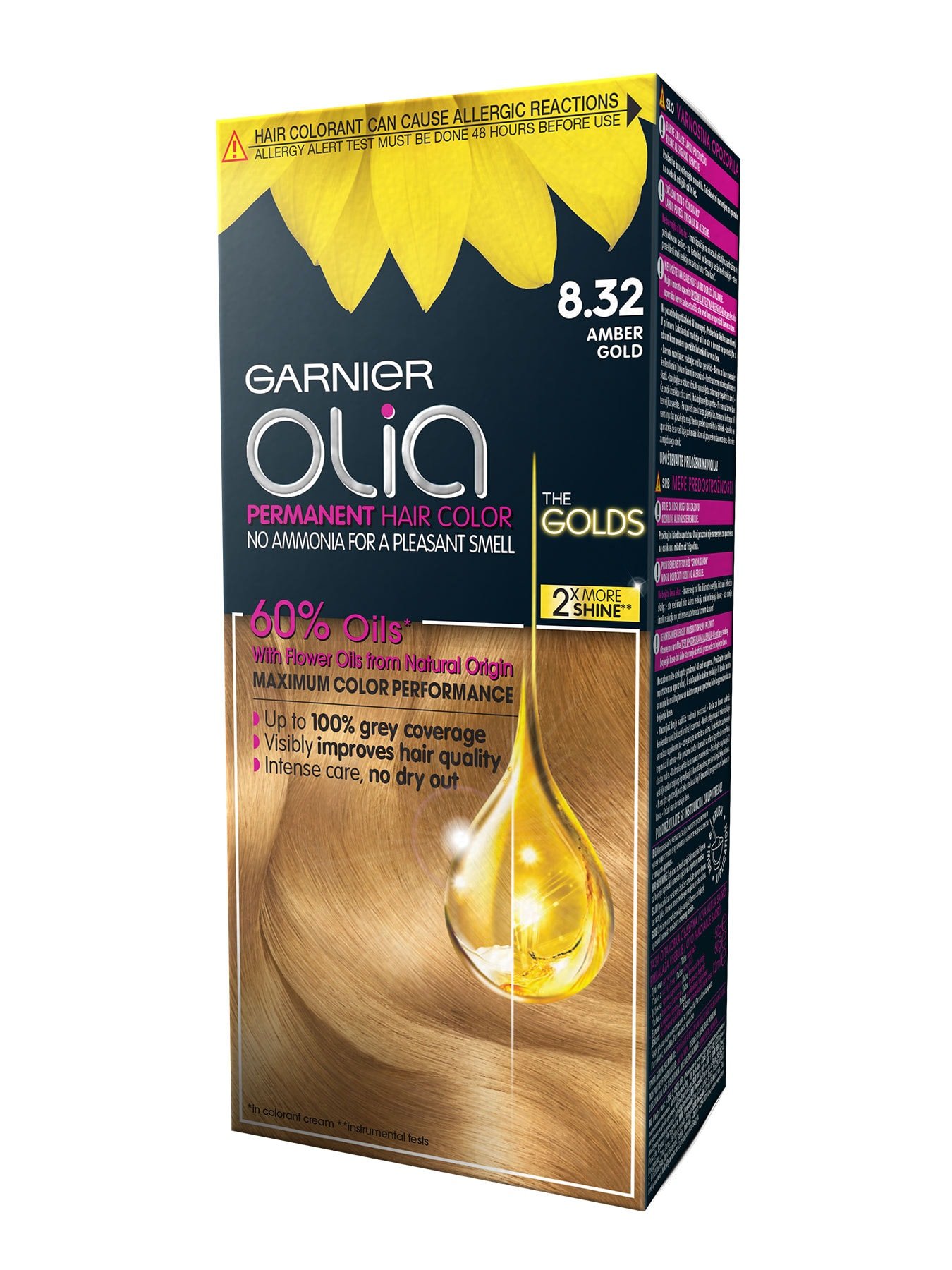 Garnier Olia Gold 8.32 Ćilibar zlatno plava